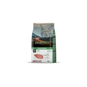 Bravery – Sans Céréales au Poulet pour Chat Adulte (2 Kg)